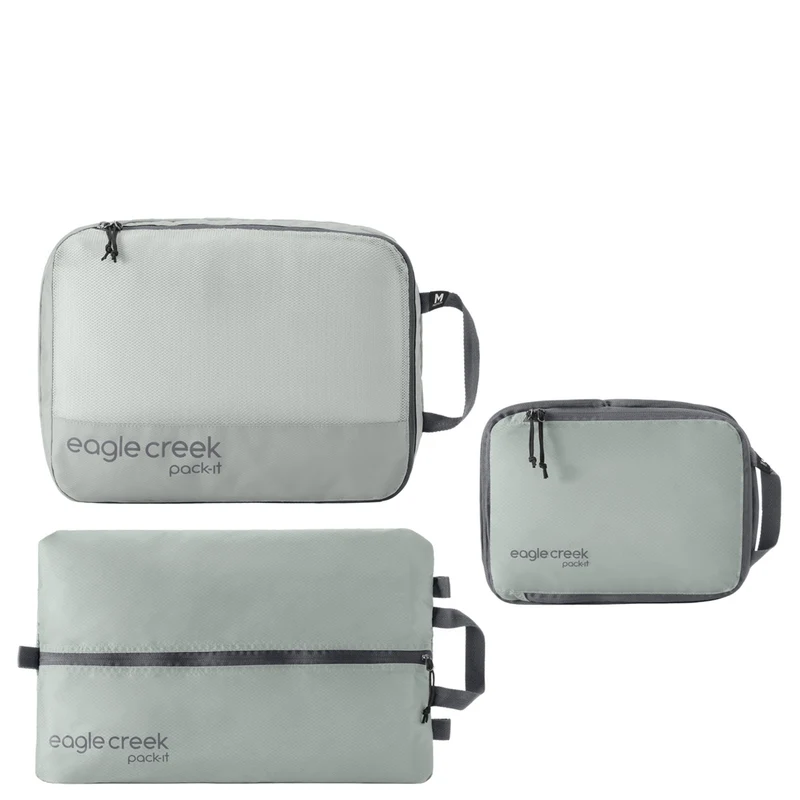 Eagle Creek selection Pack-It Essentials Set 3tlg. - Packsack (storm grey)