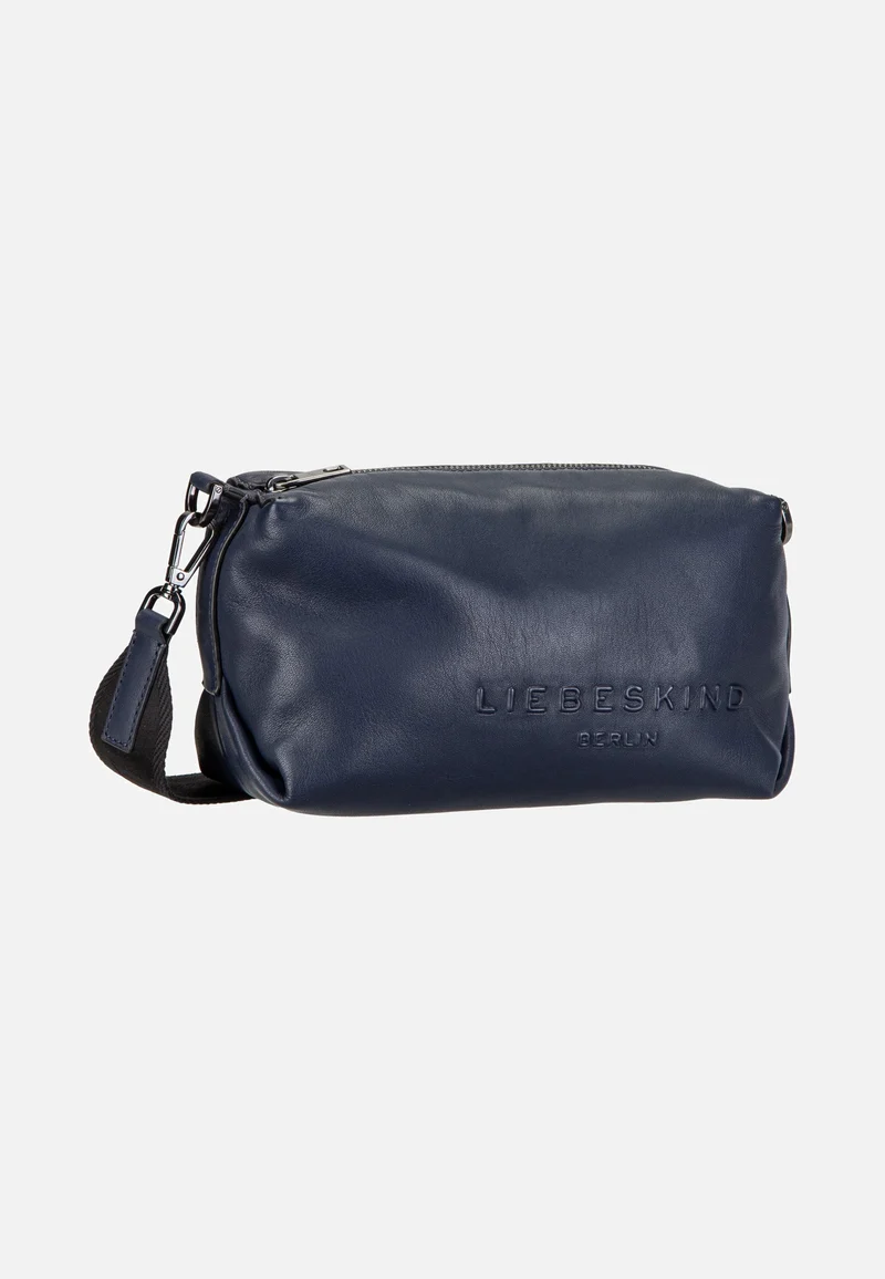 Elvira Crossbody S Sheep Natural Peacoat - Crossbody Bag