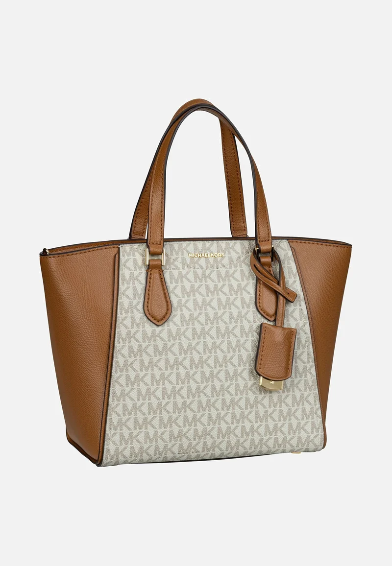 Taryn Small Convertible MK SIG Vanilla/Acorn - Henkeltasche