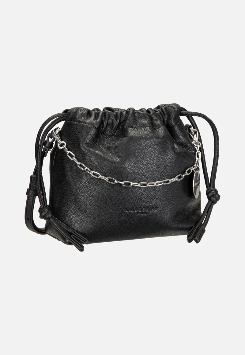 Lya II Hobo S Small Pebble Black - Bucket Bag