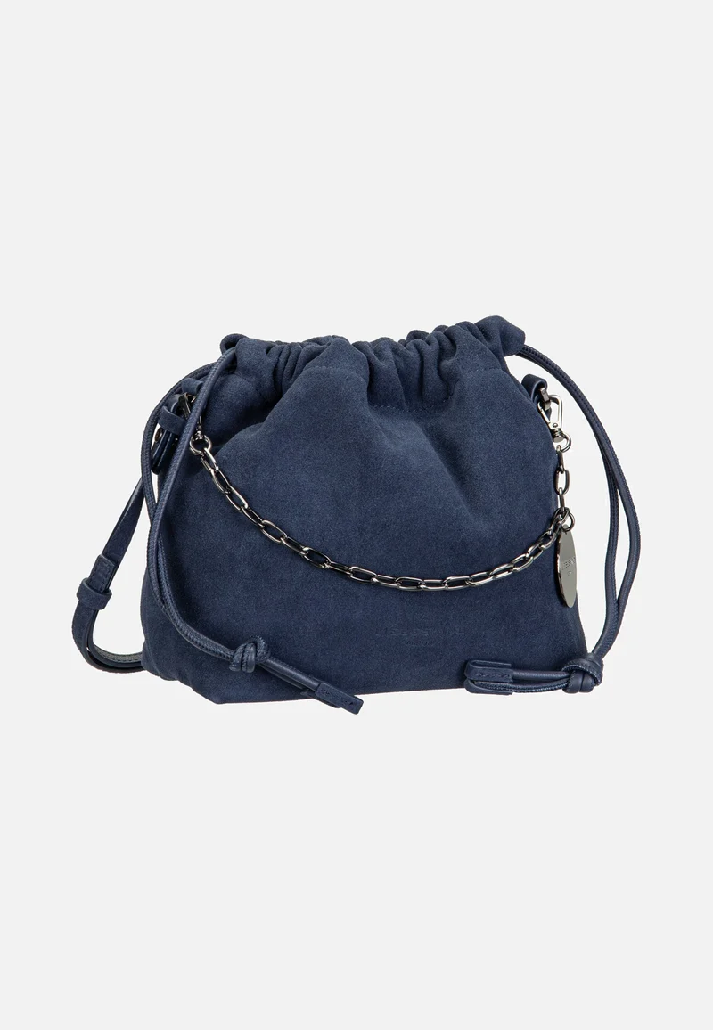 Lya II Hobo S Hydro Suede Peacoat - Bucket Bag