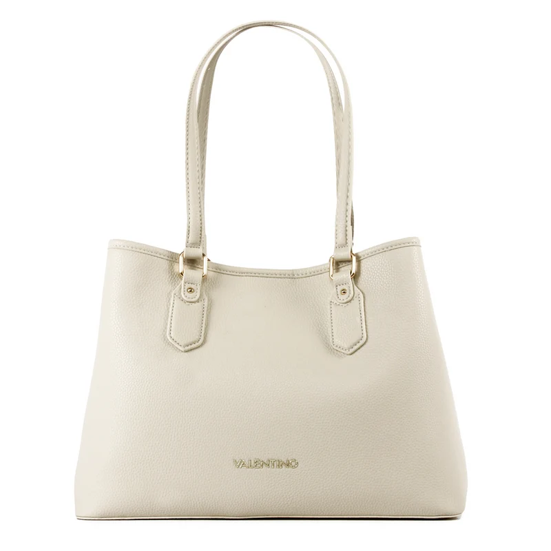 Valentino Bags Brixton Ecrufarbener Shopper VBS7LX01ECRU