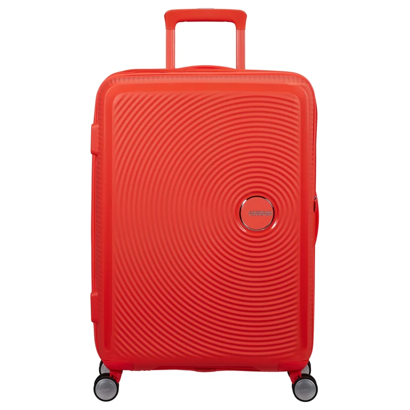 American Tourister Soundbox - 4-Rollen-Trolley 67 cm (neon orange)