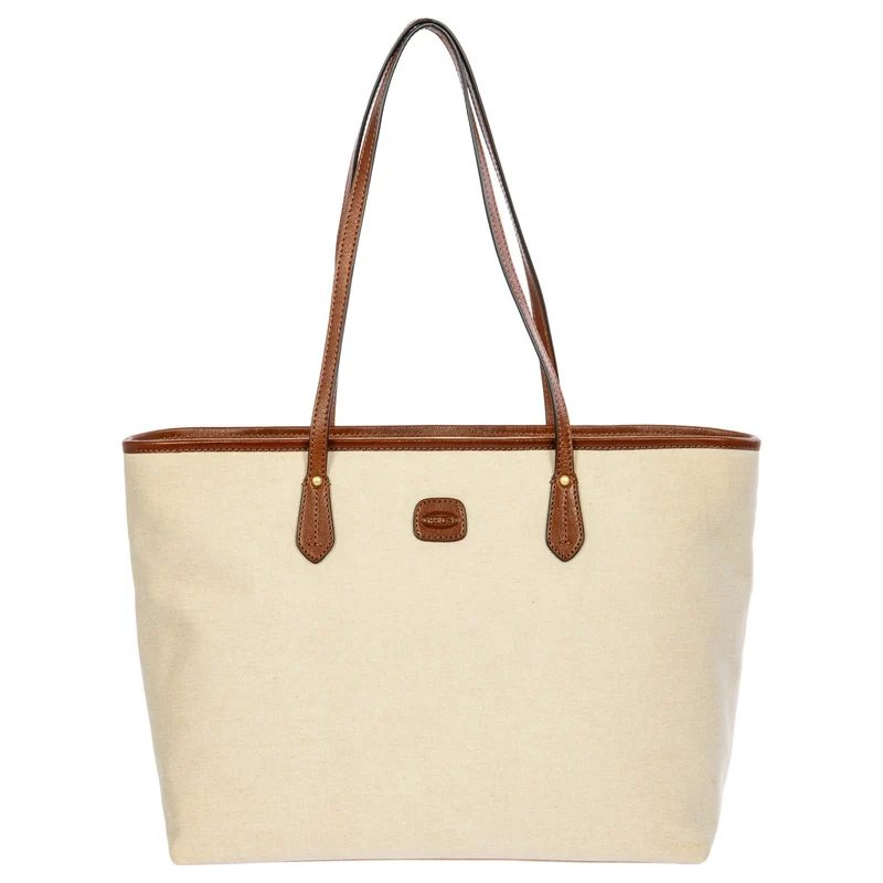 Brics Volterra Trama - Shopper 41 cm (cappuccino)