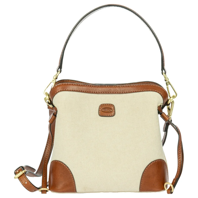 Brics Volterra Trama - Henkeltasche 20 cm (cappuccino)