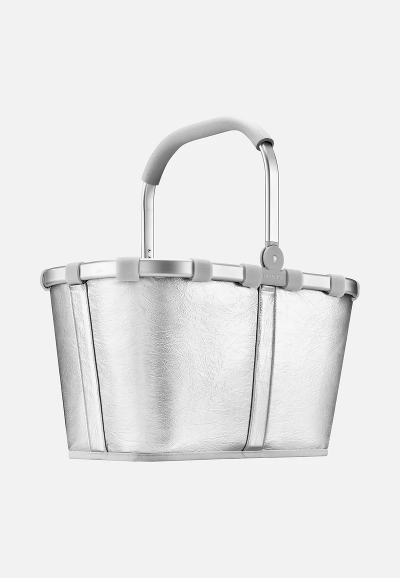 Carrybag Silver Crackle - Einkaufskorb