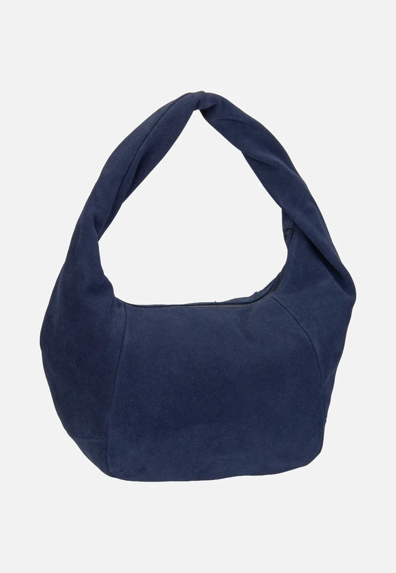 Farrah II Hobo M Hydro Suede Peacoat - Hobo Bag