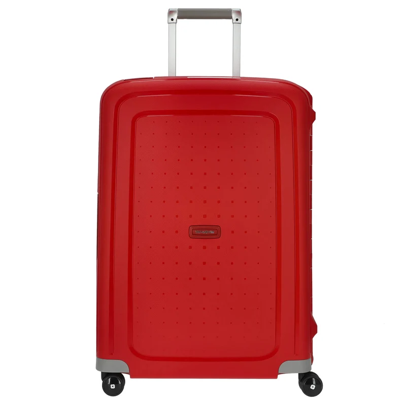 Samsonite S Cure Spinner - 4-Rollen-Trolley M 69 cm (crimson red)
