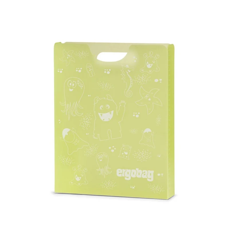 Ergobag Heftebox Monster Gelb