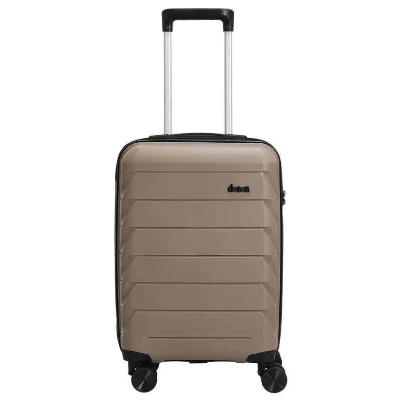 D&N Travel Line 4100 - 4-Rollen-Kabinentrolley S 54 cm (taupe)