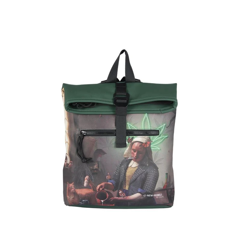 New Rebels Mart Art Los Angeles Milkmaid Mini Rolltop Rucksack