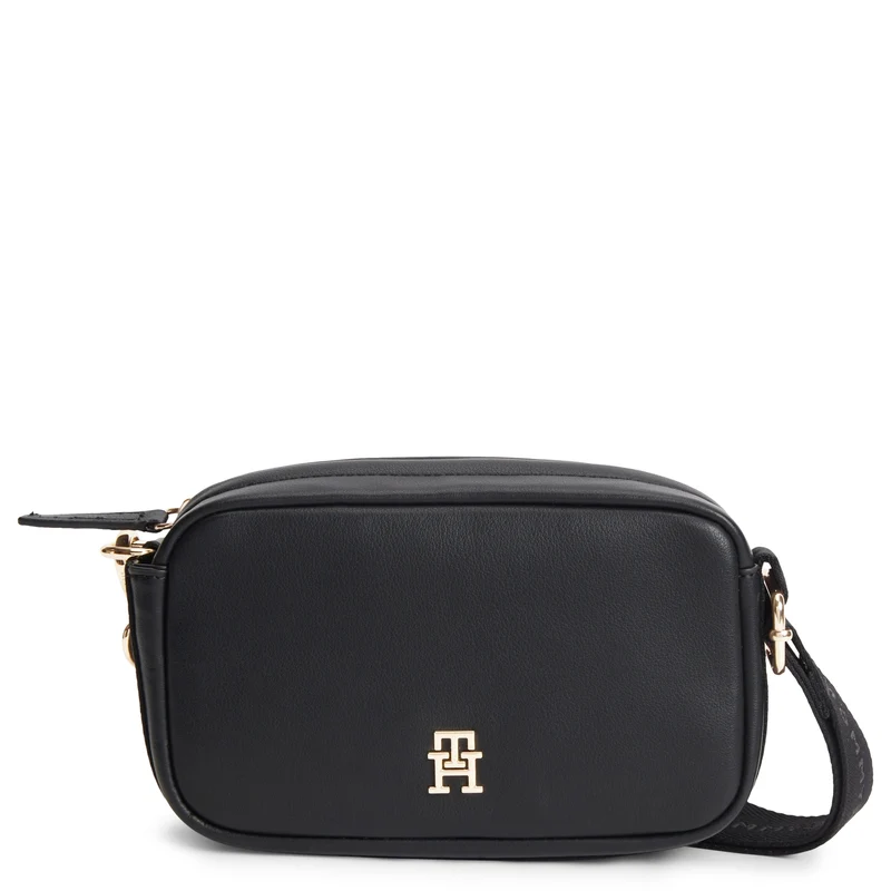 Tommy Hilfiger Logotape Camera Bag - Umhängetasche 18 cm (black)