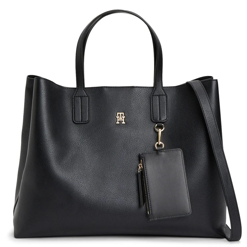 Tommy Hilfiger Icon Satchel - Henkeltasche 38 cm (black)