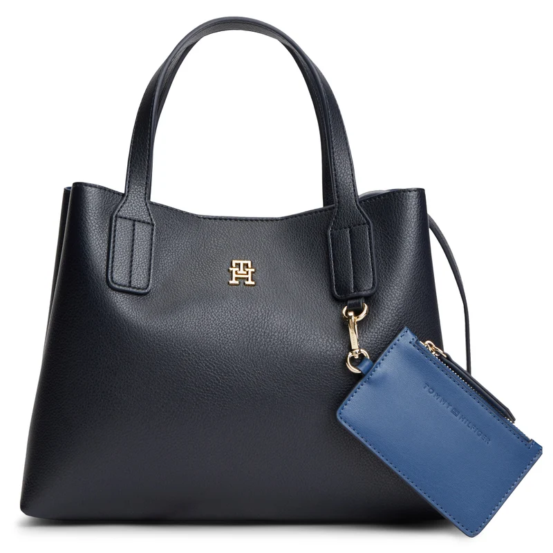 Tommy Hilfiger Icon Mini Satchel - Henkeltasche 28 cm (space blue)