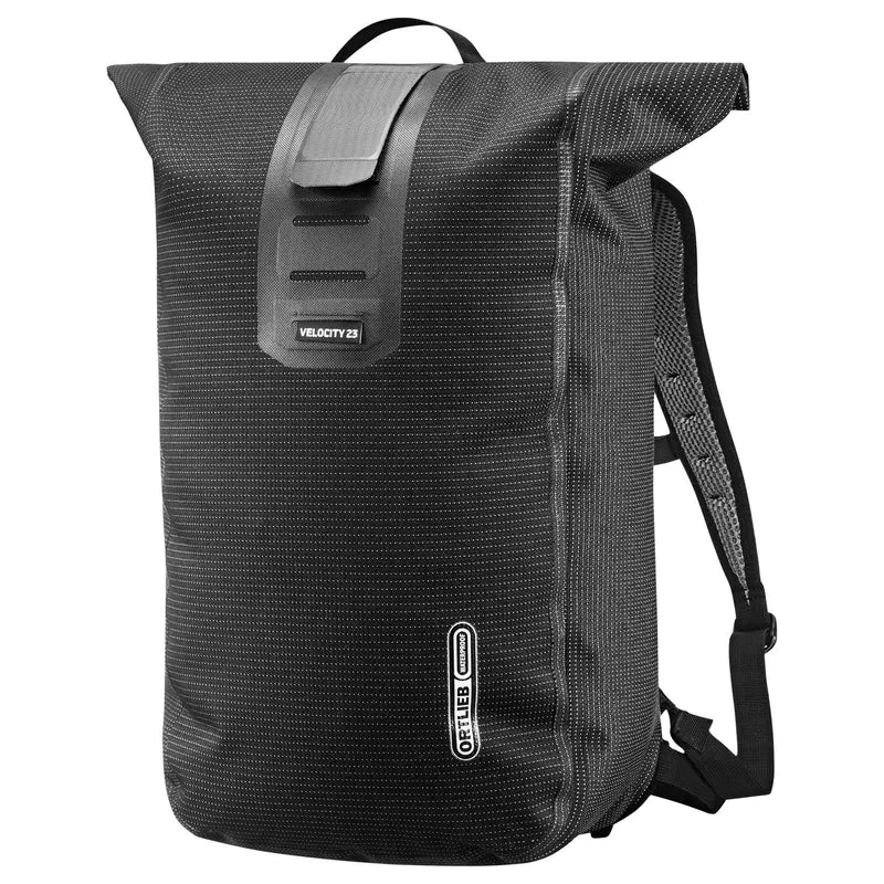 Ortlieb Velocity High-Vis 23 - Rucksack 15" 50 cm (black reflective)