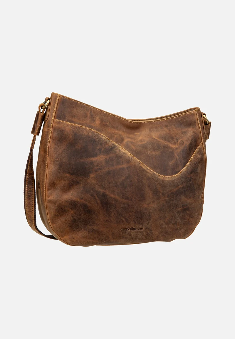Vintage Wave Hobo Sattelbraun - Hobo Bag