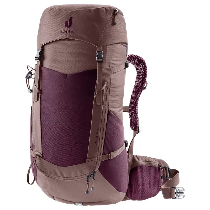 Deuter Futura 24 SL - Wanderrucksack 60 cm (cassis-ashrose)