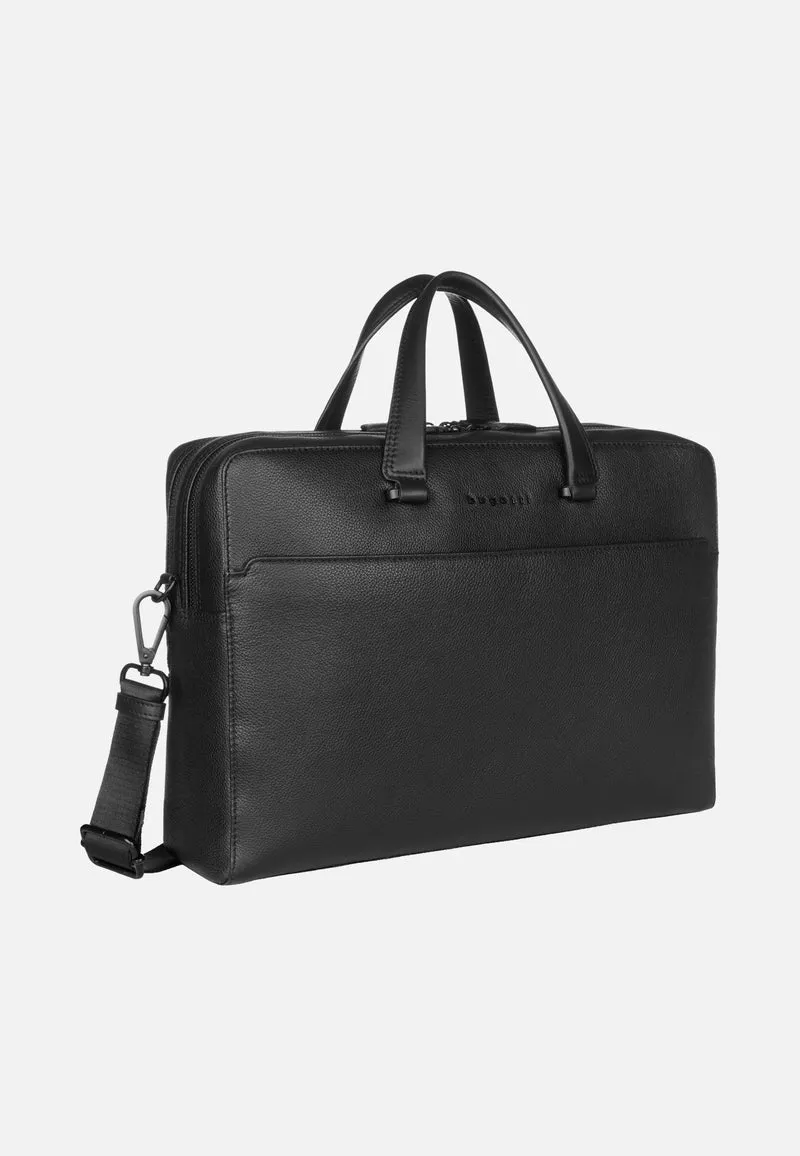 Black Briefcase Large Black - Aktentasche