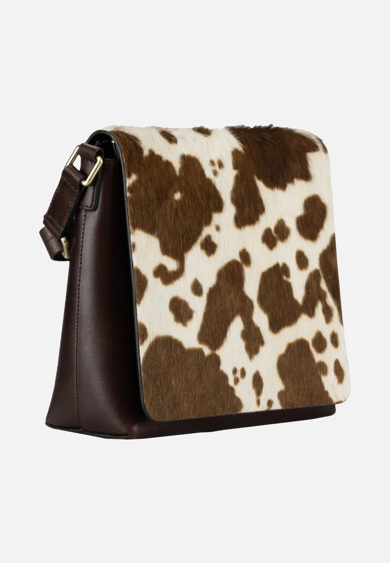 Furry Cow Shoulder Bag M 3125 Brown - Crossbody Bag