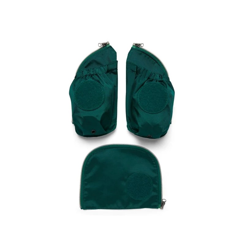 Ergobag Grün Zip-Seitentaschen 3tlg.