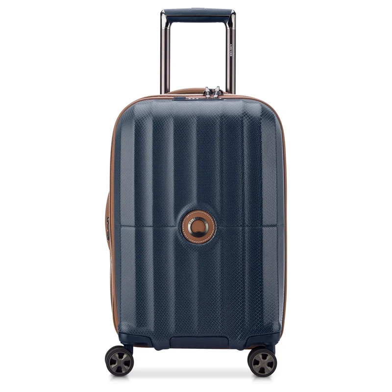 Delsey Paris Carrousel - 4-Rollen-Kabinentrolley 55 cm (marineblau)