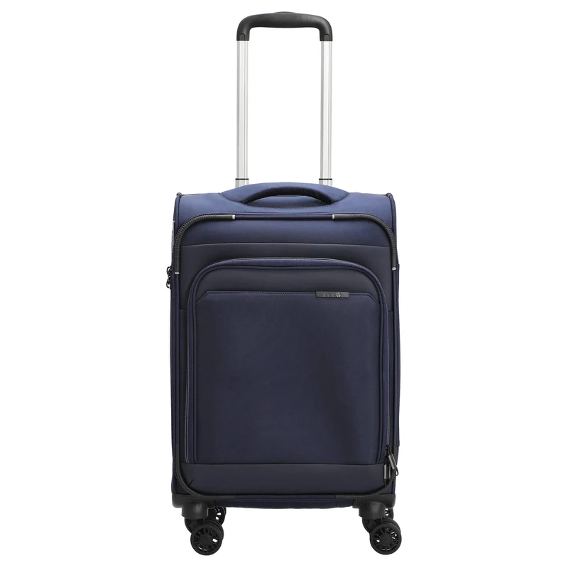 D&N Travel Line 9504 - 4-Rollen-Kabinentrolley S 55 cm (navy)
