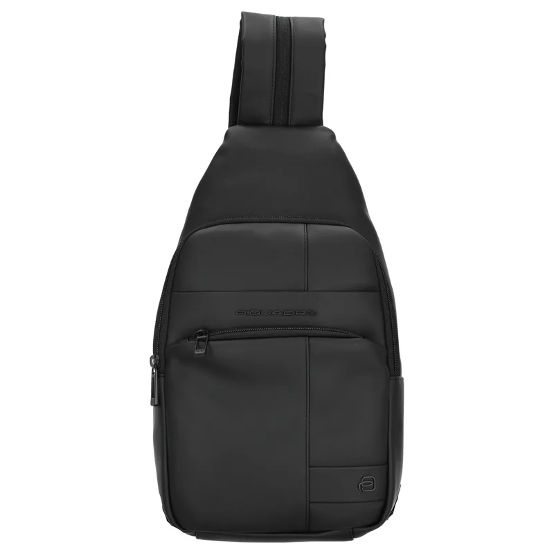 Piquadro Monosling Bag - Umhängetasche 38 cm (nero)
