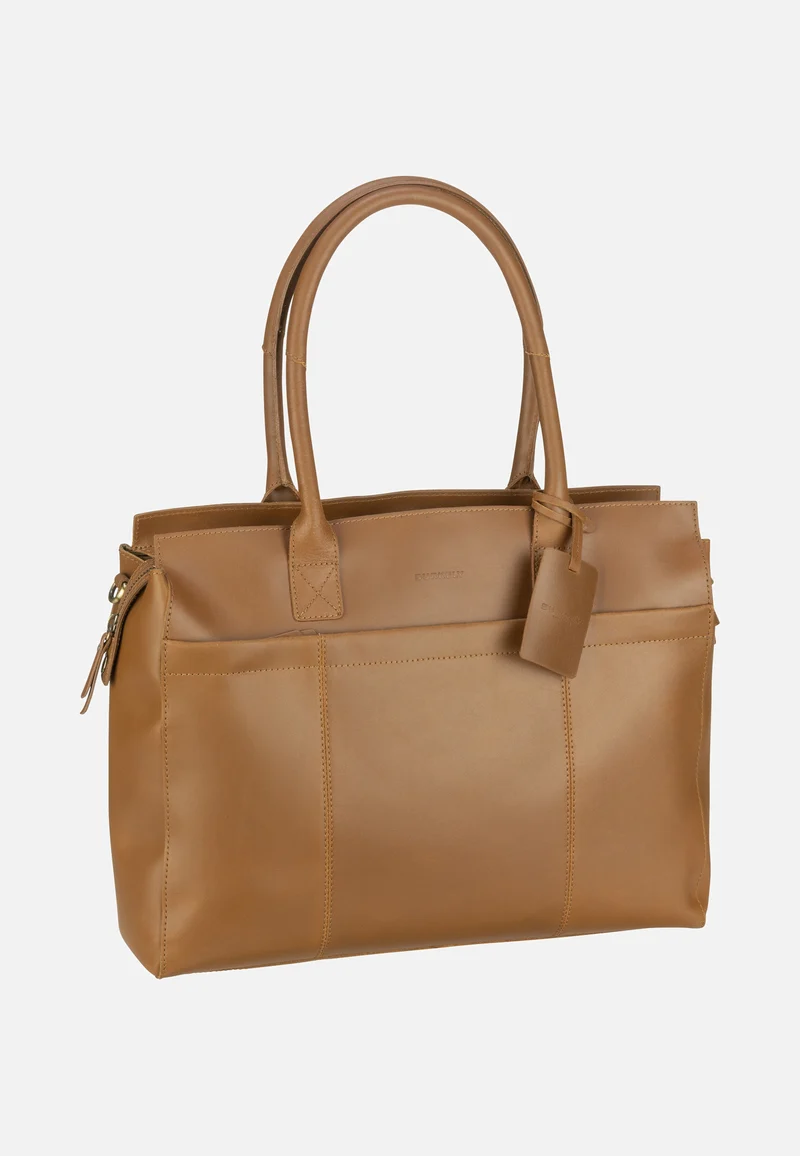 Vintage Doris Laptopbag 15.6'' Cognac - Aktentasche