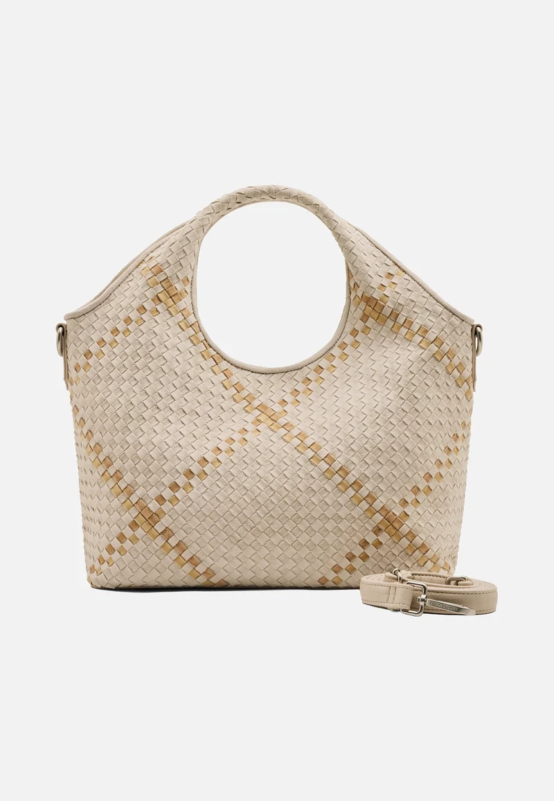 Happy Weave Handbag Nature - Henkeltasche