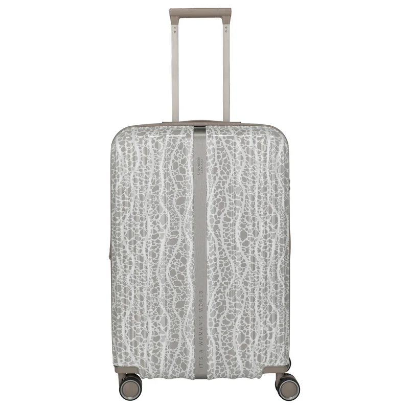 Travelite LASCANA Edition - 4-Rollen-Trolley 65 cm erw. (champagne)