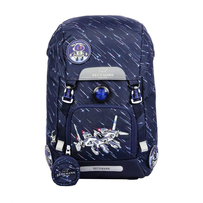 Beckmann Classic 22 Space Schulrucksack Set 3tlg.