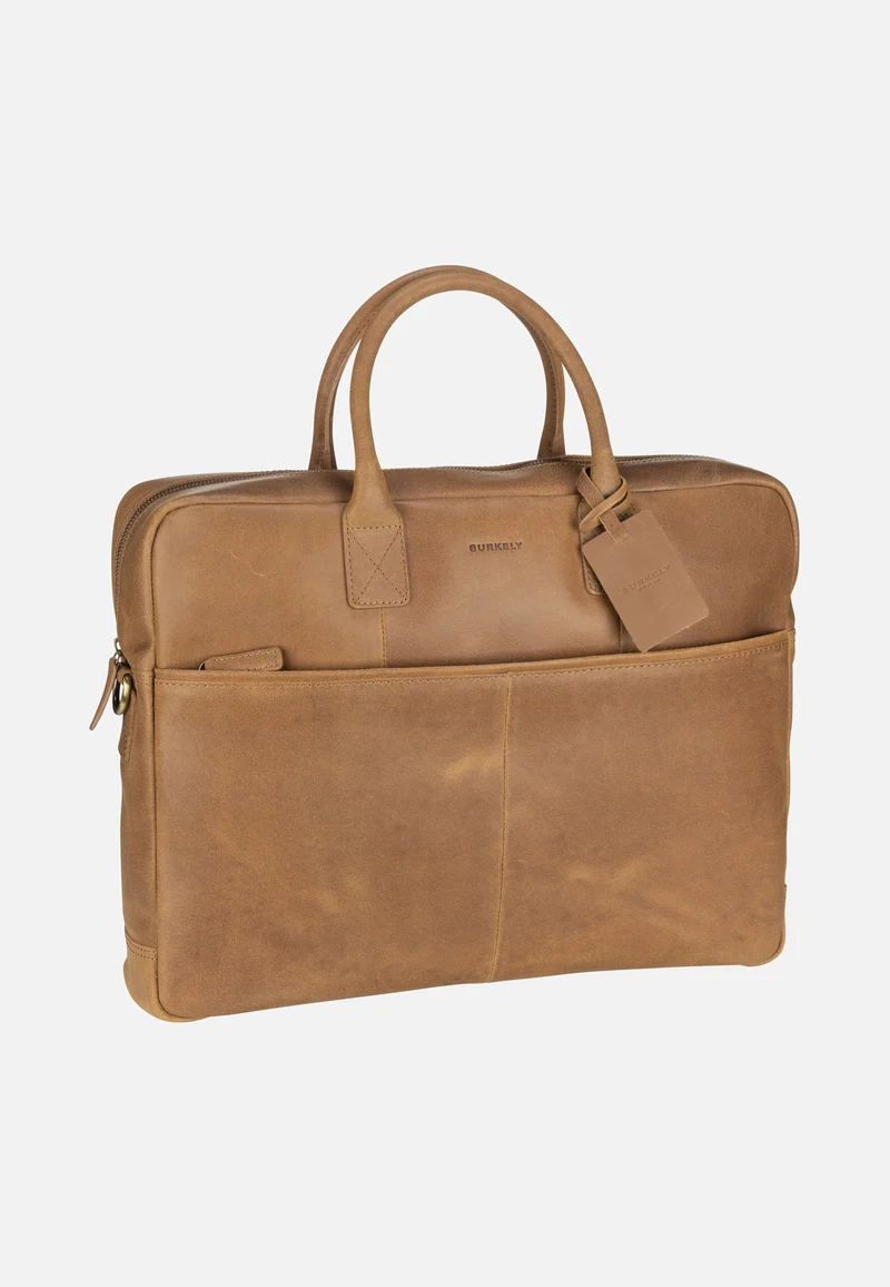 Vintage Max Big Worker 17'' 7339 Cognac - Aktentasche