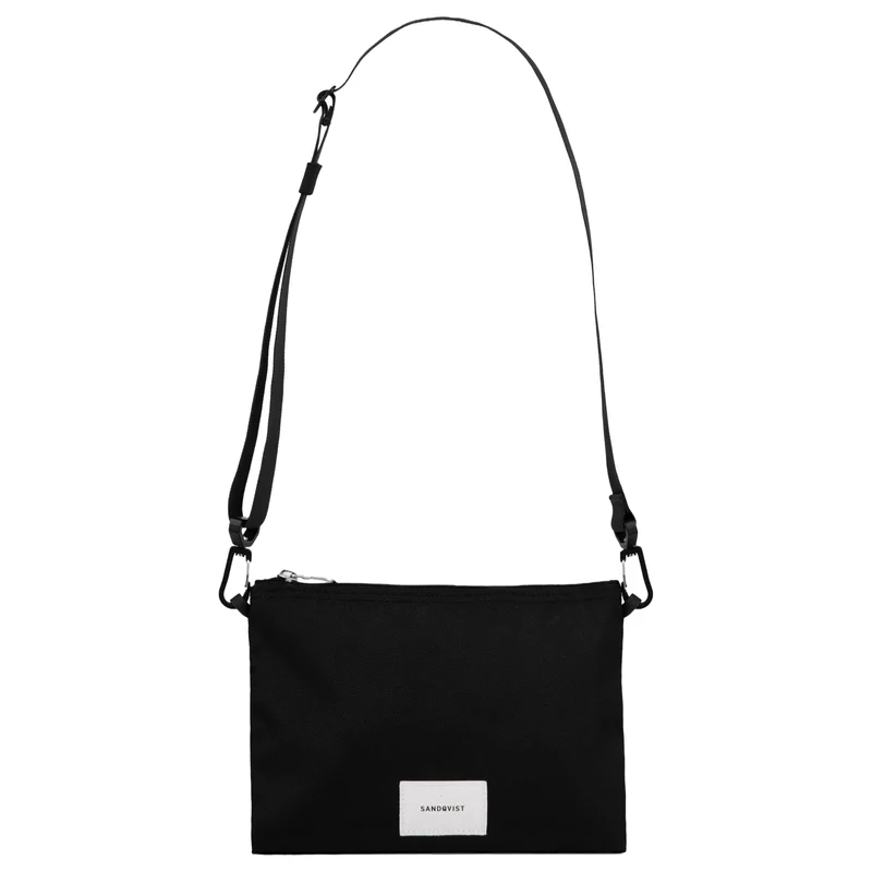 Sandqvist Ground Sacoche Slim - Umhängetasche 25 cm (black)