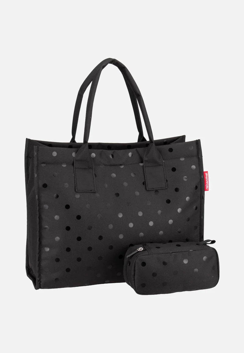 Daily Shopper Set No.1 Glossy Dots Black - Shopper