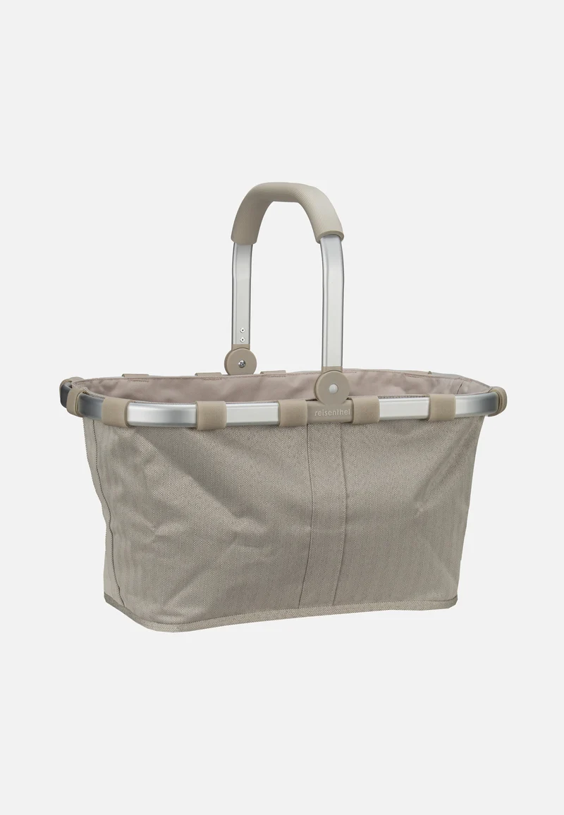 Carrybag Frame Herringbone Sand - Einkaufskorb