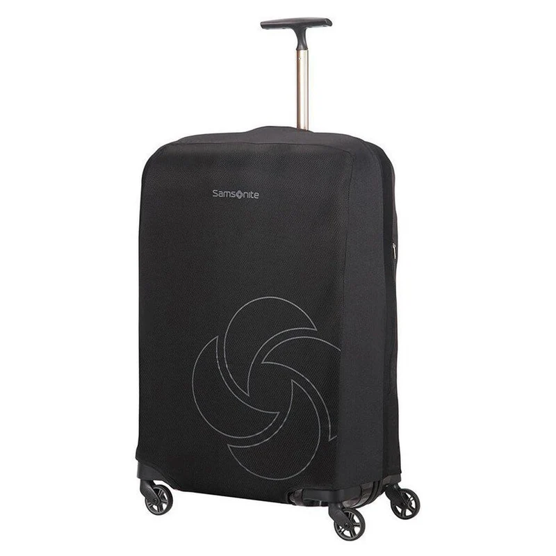 Samsonite Foldable Kofferschutzhülle M - Regenhülle (schwarz)