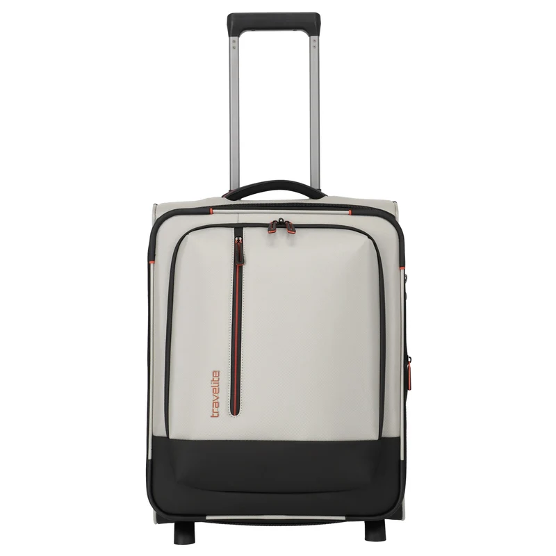 Travelite Crosslite - 2-Rollen-Kabinentrolley S 54 cm erw. (natur)