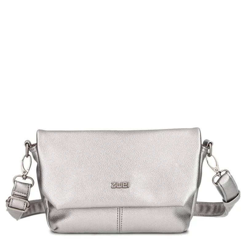 zwei Mademoiselle M40 - Umhängetasche 25 cm (silver)