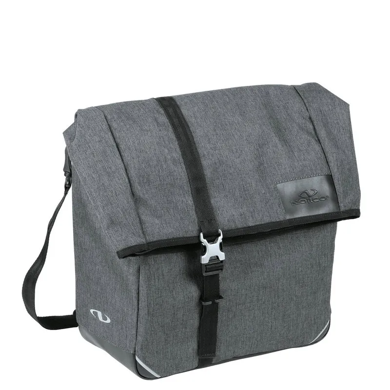Norco Newbury City Klickfix Messenger / Hinterradtasche 37 cm (tweed grey)