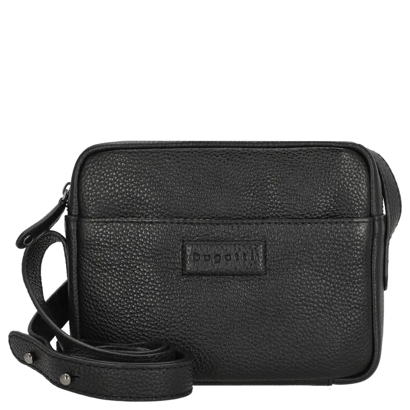 bugatti Elsa - Schultertasche S Leder 18.5 cm (black)