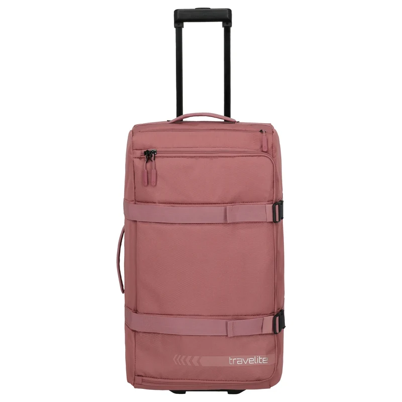 Travelite Kick-Off - Rollenreisetasche L 68 cm (rose)