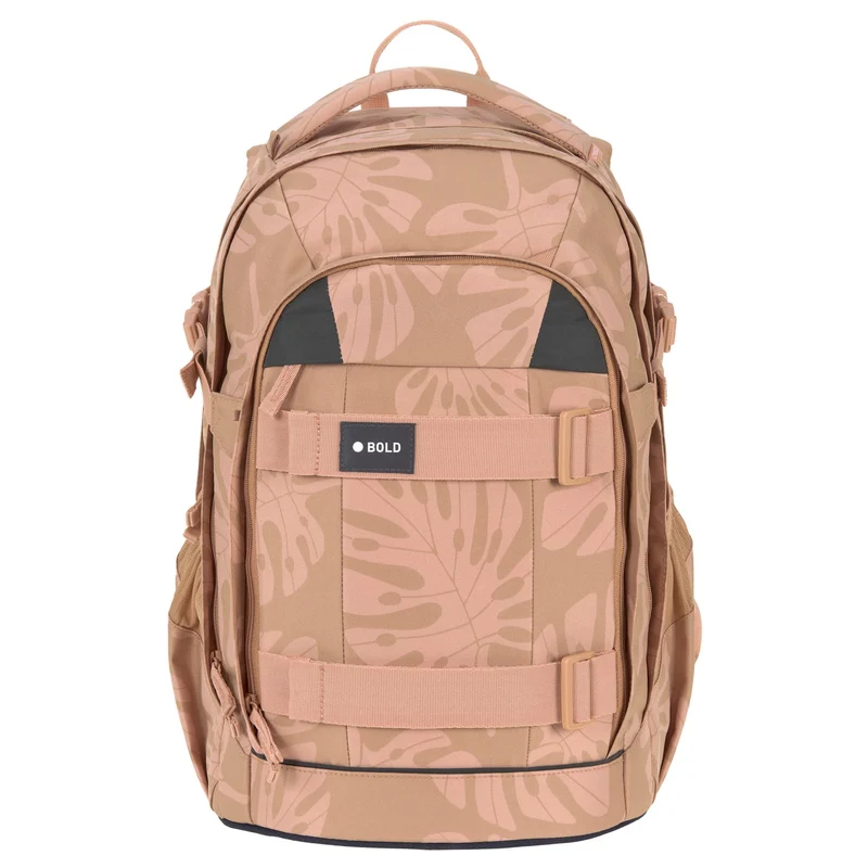 Lässig Bold Origin - Schulrucksack 46.5 cm (Leaves Caramel)