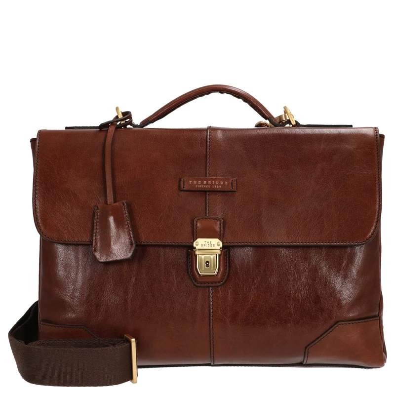 The Bridge Vespucci - Aktentasche 40 cm (marrone)