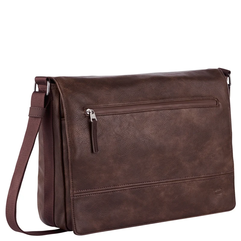 Camel Active Traces Messenger - Umhängetasche 15" 38.5 cm (brown)