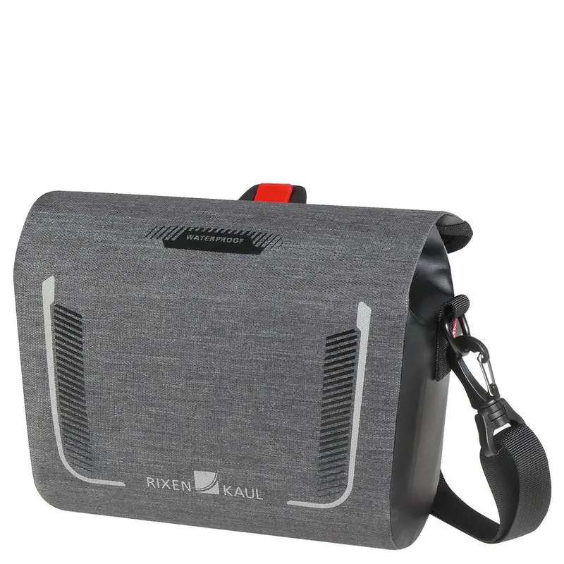 KLICKfix Baggy Mini Waterproof - Lenkertasche 20 cm (grau)