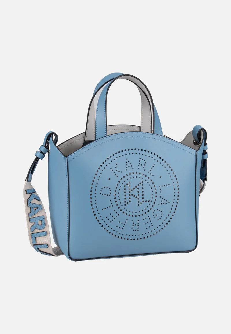 K/Circle SM Perforated Blue Bloom - Tote Bag