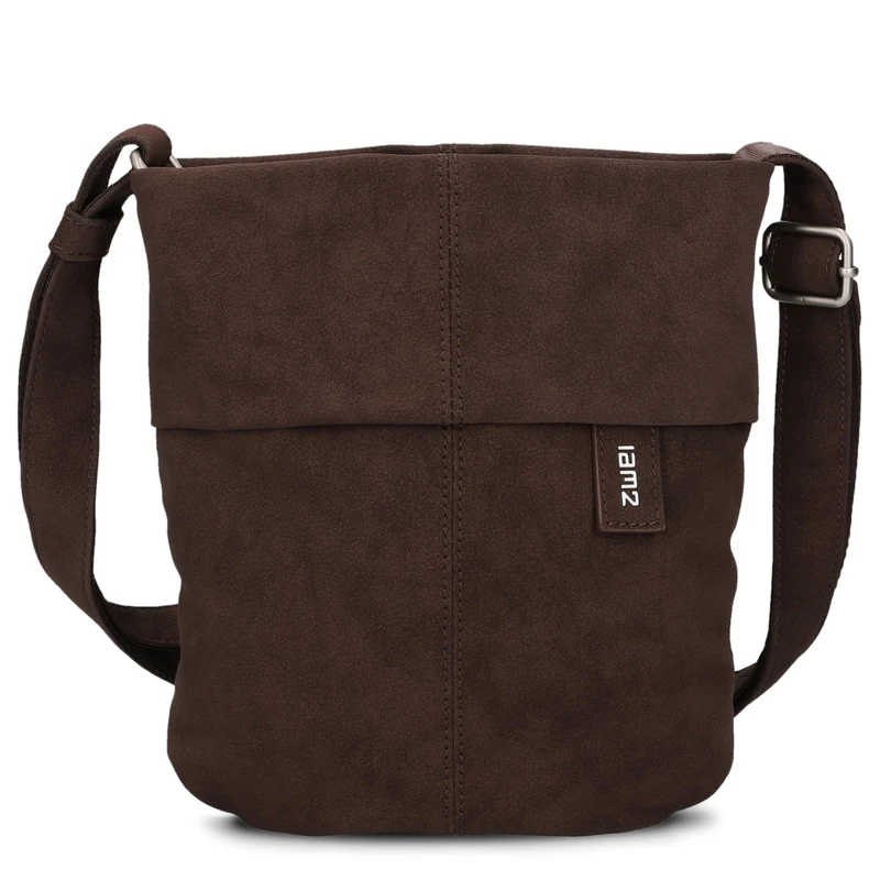 zwei Mademoiselle M45 - Schultertasche 22 cm (nubuk-espresso)