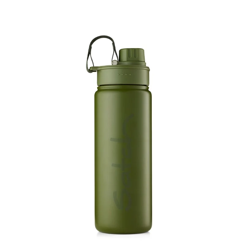 Satch Trinkflasche 0,5 Liter Edelstahl Olive