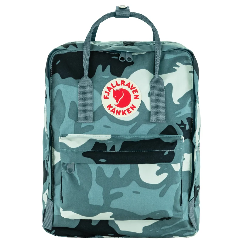 Fjällräven Kånken Graphics - Rucksack 38 cm (nimbus blue-hidden animals)