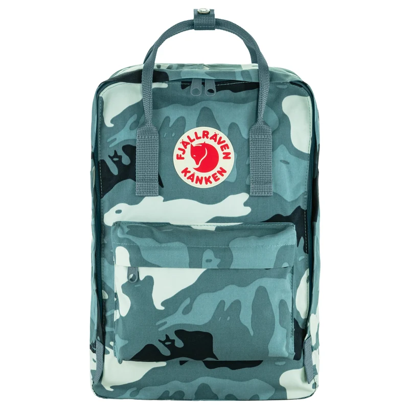 Fjällräven Kånken Graphics - Rucksack 15" 38 cm (nimbus blue-hidden animals)